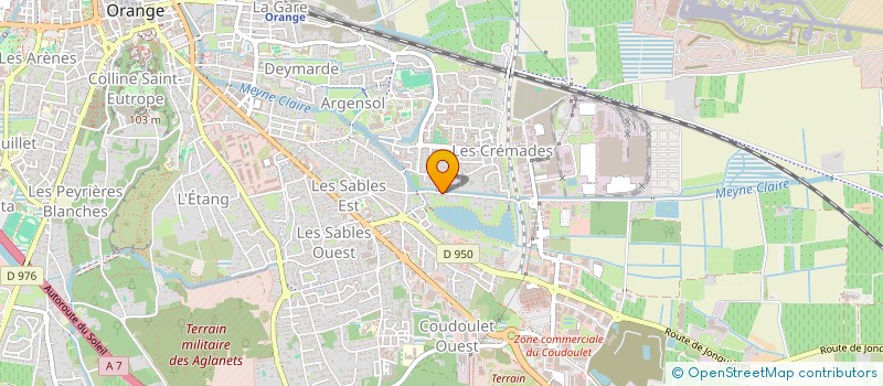 localisation de l'entreprise GRANT'S  ORANGE