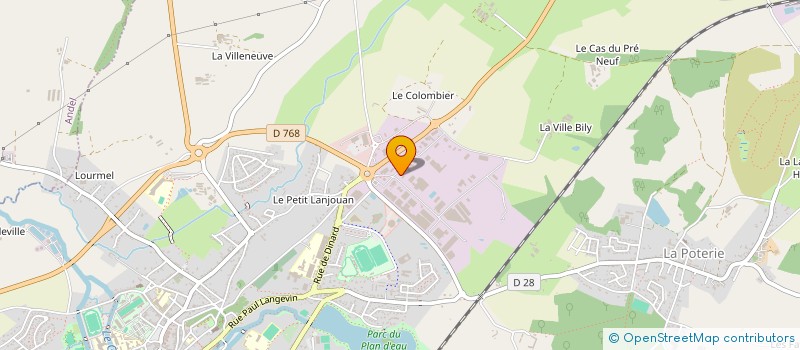 localisation de l'entreprise GRANUBOIS à LAMBALLE-ARMOR