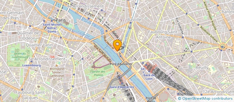 localisation de l'entreprise GRANULATS DE BOURGOGNE à PARIS