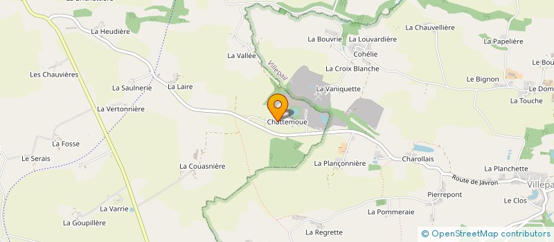 localisation de l'entreprise GRANULATS EXPANSES DE LA MAYENNE à VILLEPAIL