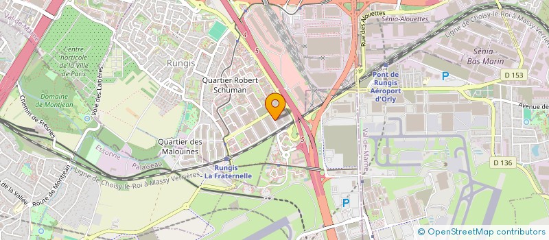 localisation de l'entreprise GRANULATS NORD GASCOGNE  RUNGIS