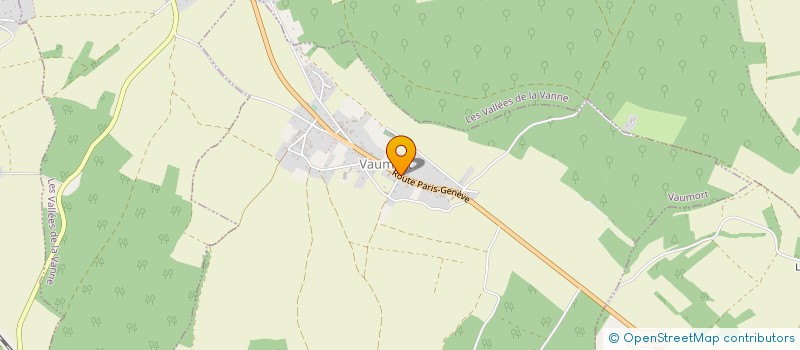 localisation de l'entreprise GRANULENERGIE89  CERISIERS