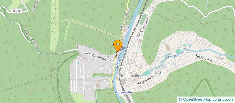 localisation de l'entreprise GRANULES DE BOIS ARDENNAIS  NOUZONVILLE