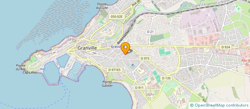 localisation de l'entreprise GRANVIL PLOMBERIE  GRANVILLE