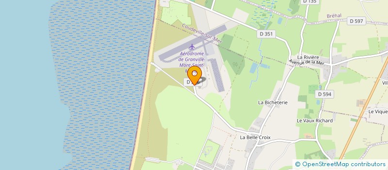 localisation de l'entreprise GRANVILMER  BREVILLE-SUR-MER