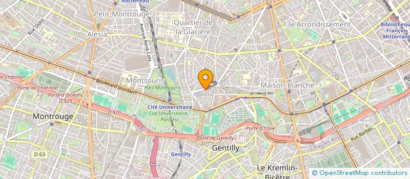 localisation de l'entreprise GRANYTECH  PARIS