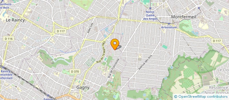 localisation de l'entreprise GRANZITECH  GAGNY