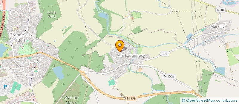 localisation de l'entreprise GRAOULLY INVEST  ARS-LAQUENEXY