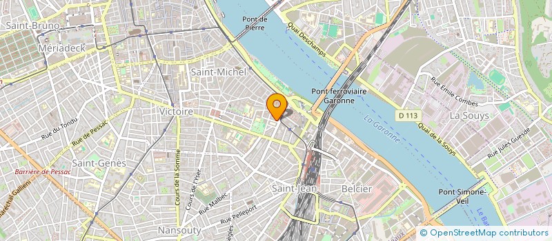 localisation de l'entreprise GRAPE CITY RECORDS  BORDEAUX