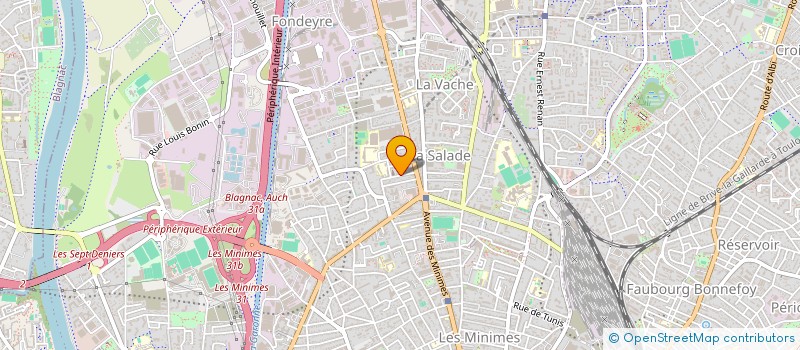 localisation de l'entreprise GRAPGALO à TOULOUSE