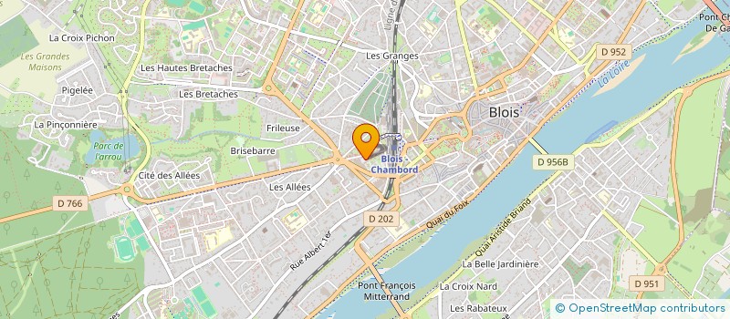 localisation de l'entreprise GRAPH 7 à BLOIS