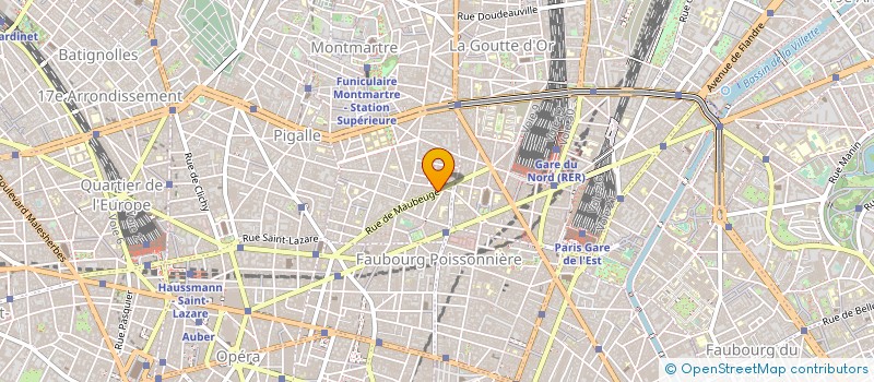 localisation de l'entreprise GRAPH'EDIT à PARIS