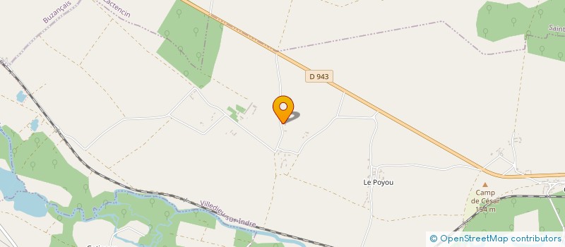 localisation de l'entreprise GRAPH.ELEC à VILLEDIEU-SUR-INDRE