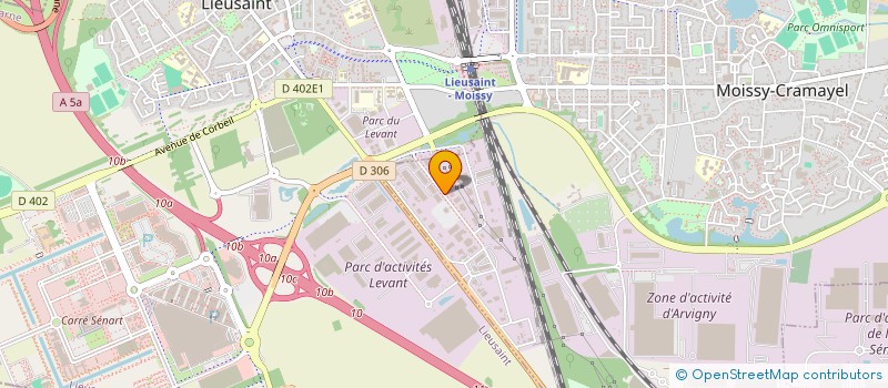 localisation de l'entreprise GRAPH'IM à MOISSY-CRAMAYEL