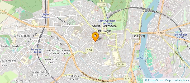 localisation de l'entreprise GRAPH'IMAGE  SAINT-GERMAIN-EN-LAYE