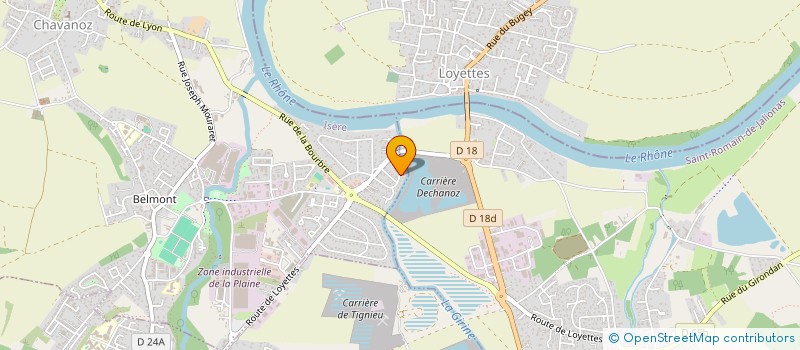 localisation de l'entreprise GRAPH LOCATIONS  CHAVANOZ