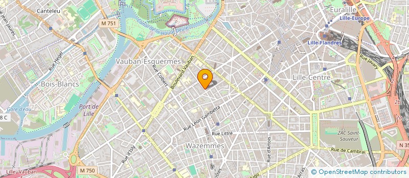 localisation de l'entreprise GRAPHEIN à LILLE