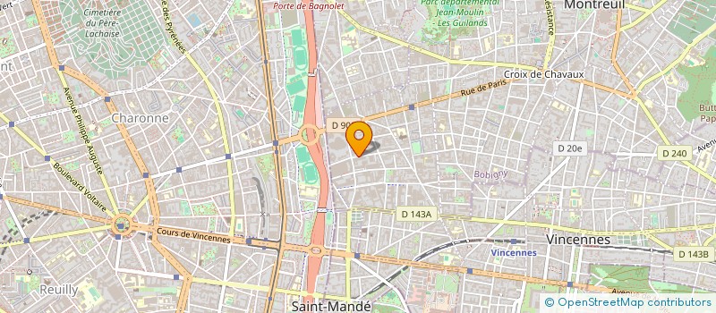 localisation de l'entreprise GRAPHELEC PHI A 0 à MONTREUIL