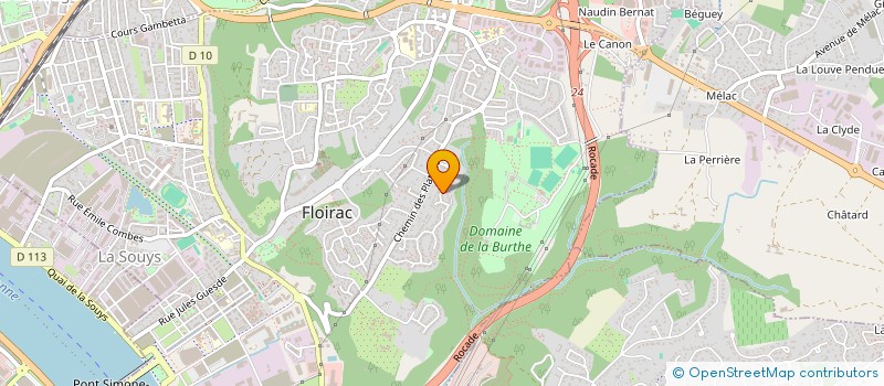 localisation de l'entreprise GRAPHEME à FLOIRAC