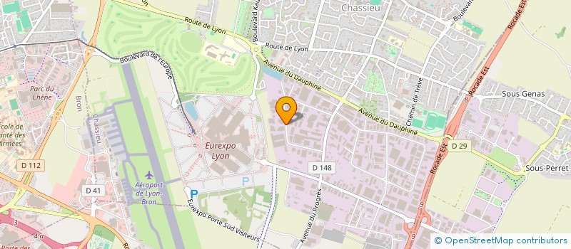 localisation de l'entreprise GRAPHEME BIPS à CHASSIEU