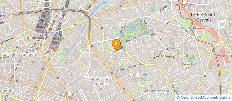 localisation de l'entreprise GRAPHI COURSES  PARIS