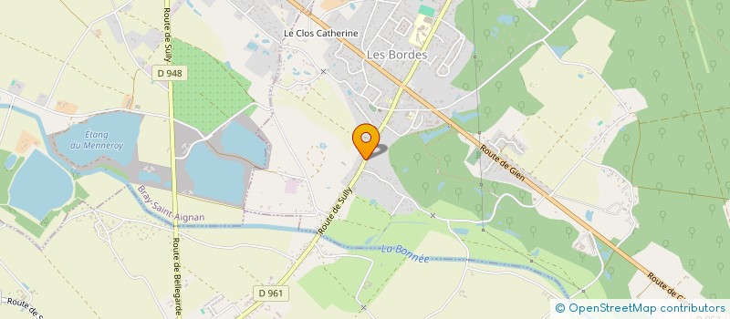 localisation de l'entreprise GRAPHI'PUB EURL à BONNEE