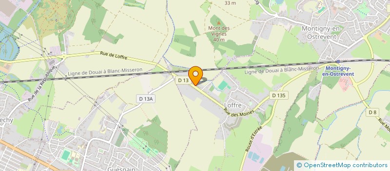 localisation de l'entreprise GRAPHI SCREEN  LOFFRE