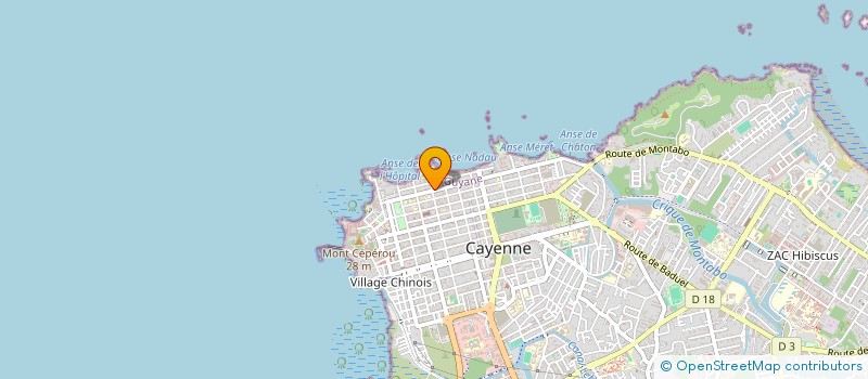 localisation de l'entreprise GRAPHI SERVICES  CAYENNE