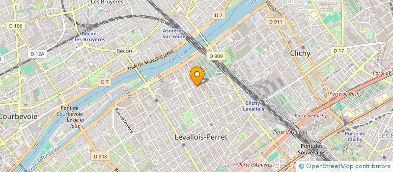 localisation de l'entreprise GRAPHI SYSTEMS à LEVALLOIS-PERRET