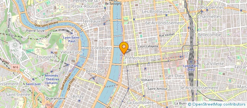 localisation de l'entreprise GRAPHIC'ALPES à LYON