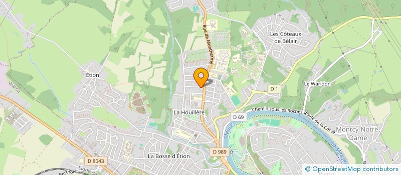 localisation de l'entreprise GRAPHIC EQUIPEMENT à CHARLEVILLE-MEZIERES
