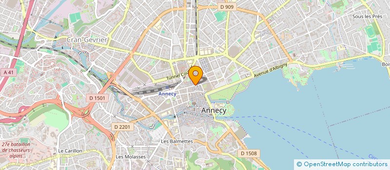 localisation de l'entreprise GRAPHIC GOUSSE VANILLE  ANNECY