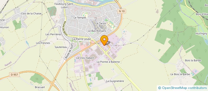 localisation de l'entreprise GRAPHIC PRINTING SYSTEM à VENDOME