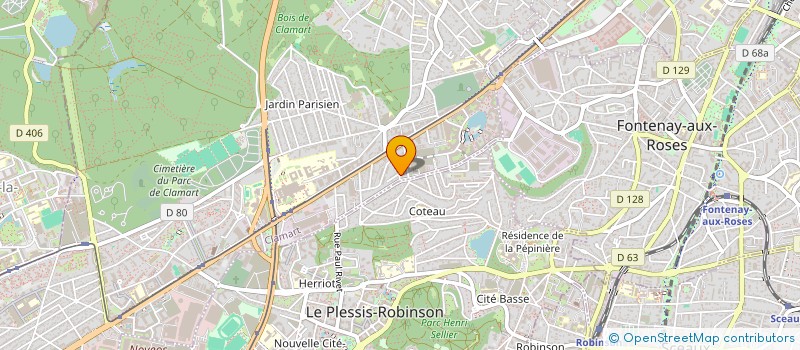 localisation de l'entreprise GRAPHIC TOUCH à CLAMART