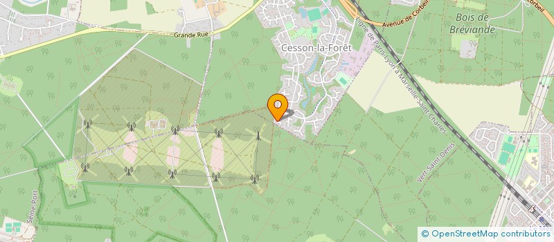 localisation de l'entreprise GRAPHIC TRANSPORT  CESSON