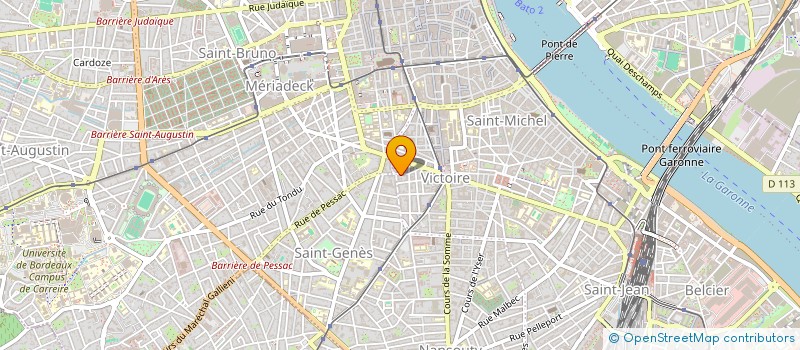 localisation de l'entreprise GRAPHIC UNTD  BORDEAUX