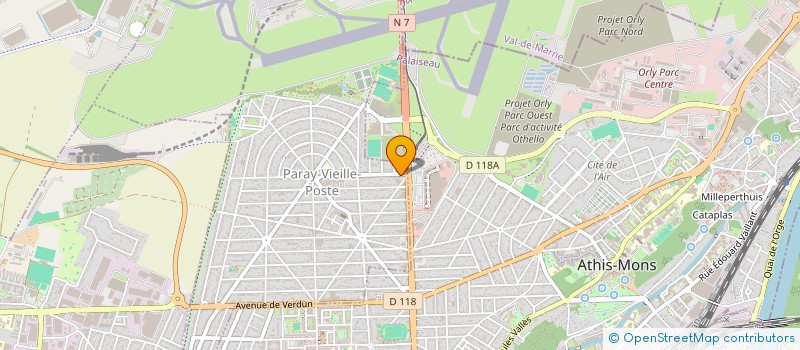 localisation de l'entreprise GRAPHICHIMIE à PARAY-VIEILLE-POSTE