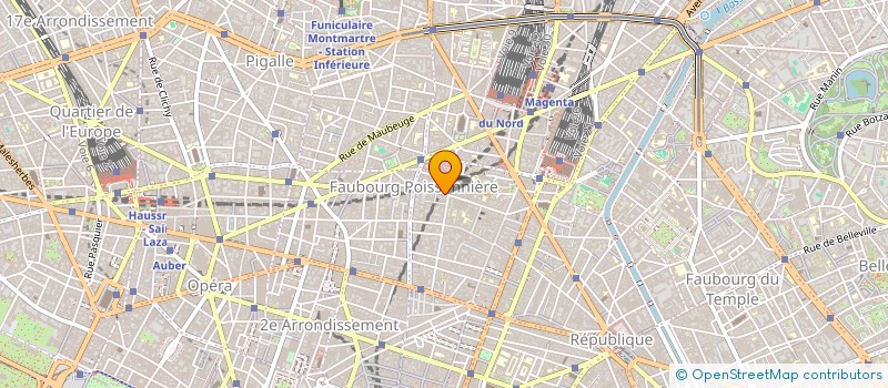localisation de l'entreprise GRAPHICZ SA à PARIS