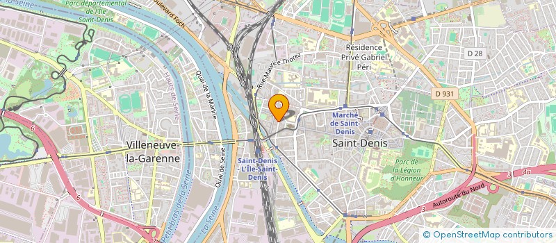 localisation de l'entreprise GRAPHIE INACIO DURUISSEAU à SAINT-DENIS