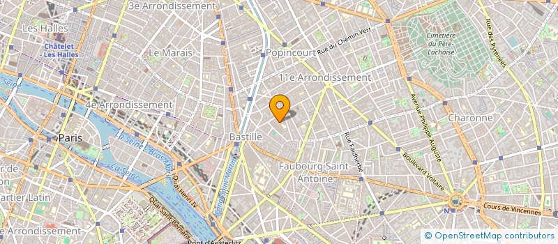 localisation de l'entreprise GRAPHIK FRANCE à PARIS