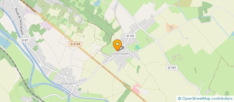 localisation de l'entreprise GRAPHIL  COLOMBIERS