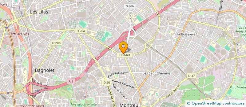localisation de l'entreprise GRAPHIQUE CONSORTIUM OFFSET à ROMAINVILLE