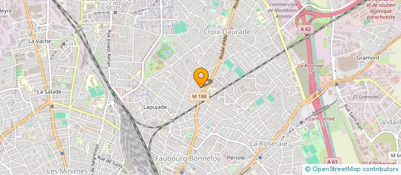 localisation de l'entreprise GRAPHITES à TOULOUSE