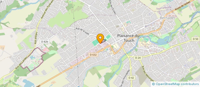 localisation de l'entreprise GRAPHITEX  PLAISANCE-DU-TOUCH