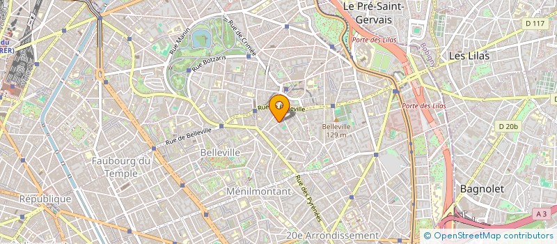 localisation de l'entreprise GRAPHITY  PARIS