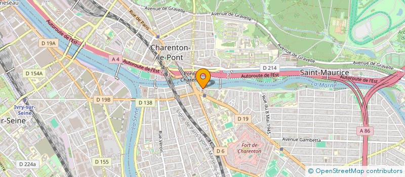 localisation de l'entreprise GRAPHIUM S A R L à MAISONS-ALFORT