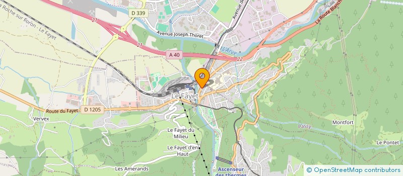 localisation de l'entreprise GRAPHIWEB  SAINT-GERVAIS-LES-BAINS