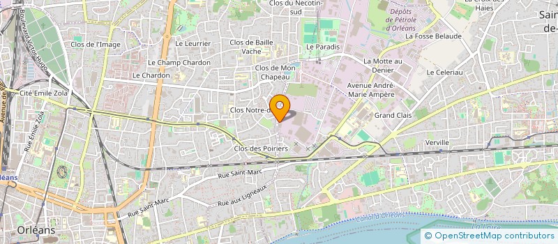 localisation de l'entreprise GRAPHIX CREATION  ORLEANS