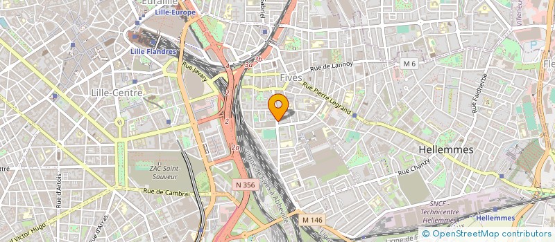 localisation de l'entreprise GRAPHO'PRINT  LILLE