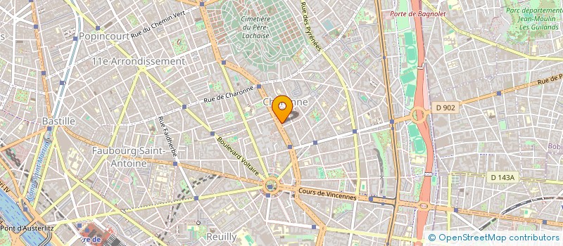 localisation de l'entreprise GRAPHOTEC à PARIS